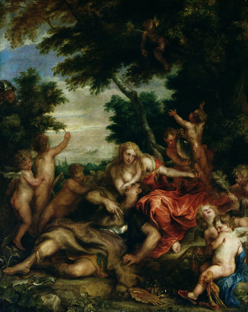 Rinaldo und Armida von Anthony van Dyck