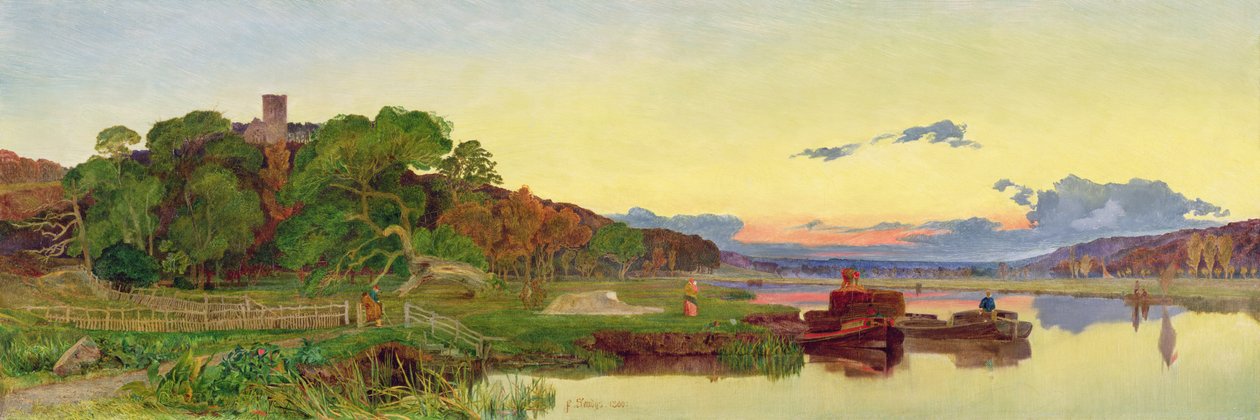 Whitlingham, Norfolk, 1860 von Anthony Frederick Augustus Sandys