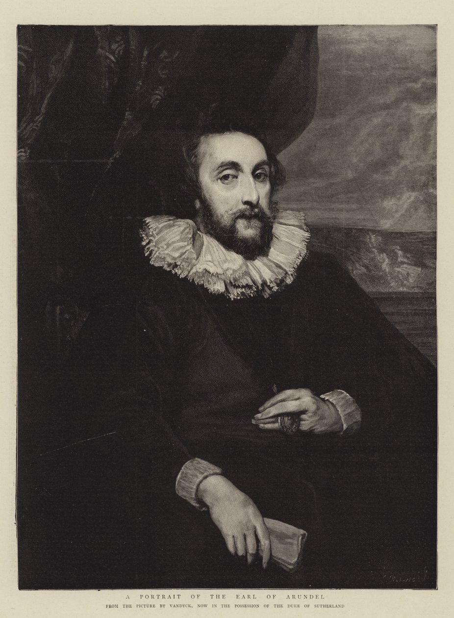 Porträt des Earl of Arundel von Anthony van Dyck