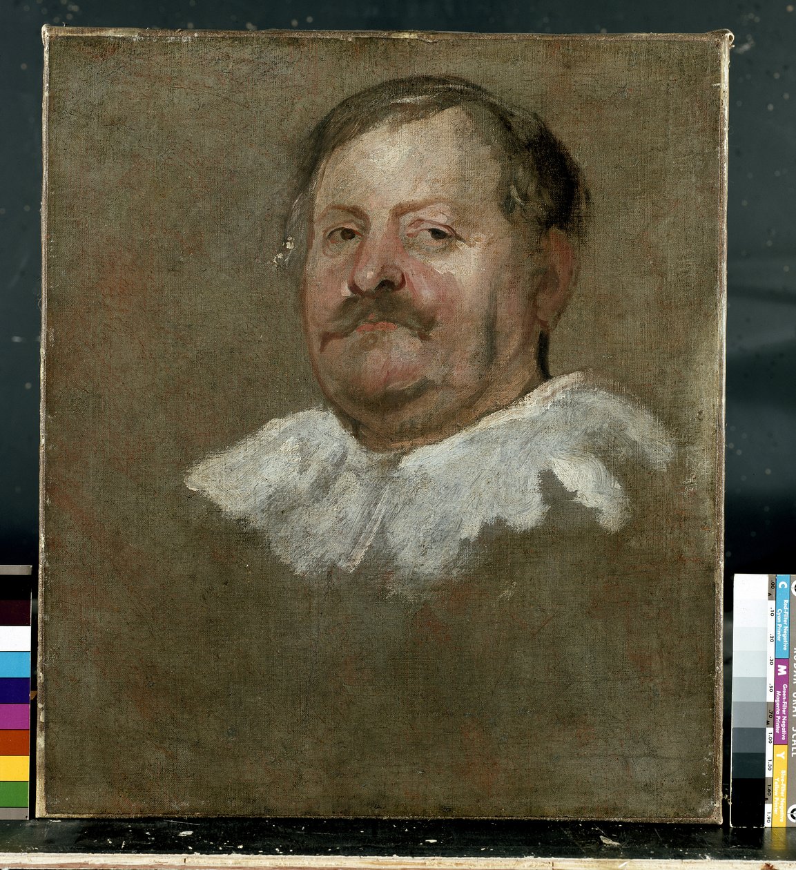 Porträt eines Mannes mit fallendem Kragen von Anthony van Dyck