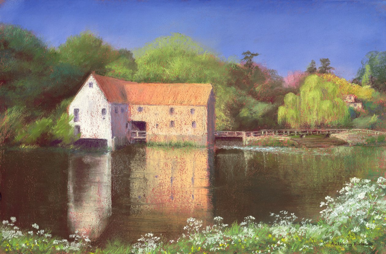 Frühling an der Mühle von Anthony Rule