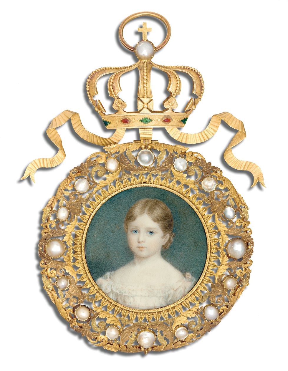 Königin Victoria als Kind, 1825 von Anthony Stewart