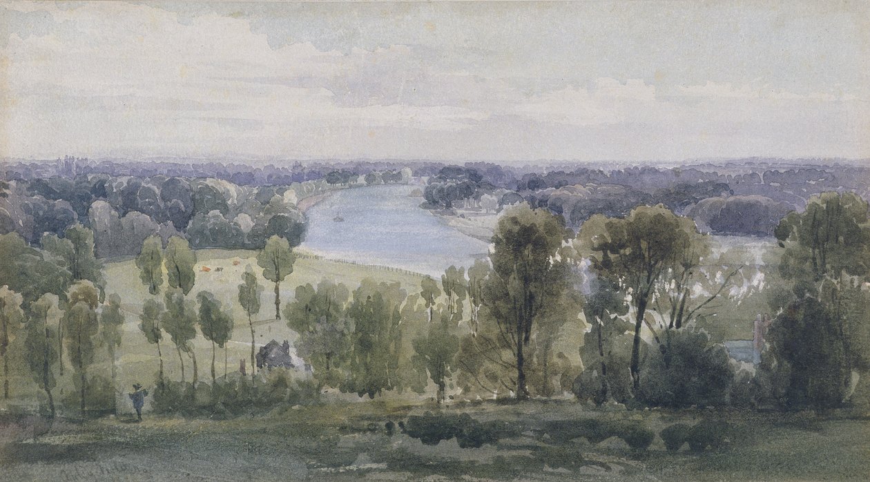 Richmond Hill von Anthony Vandyke Copley Fielding