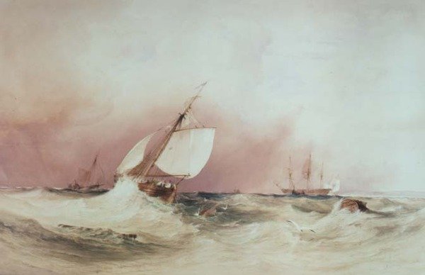 Meereslandschaft vor der Südküste von Anthony Vandyke Copley Fielding