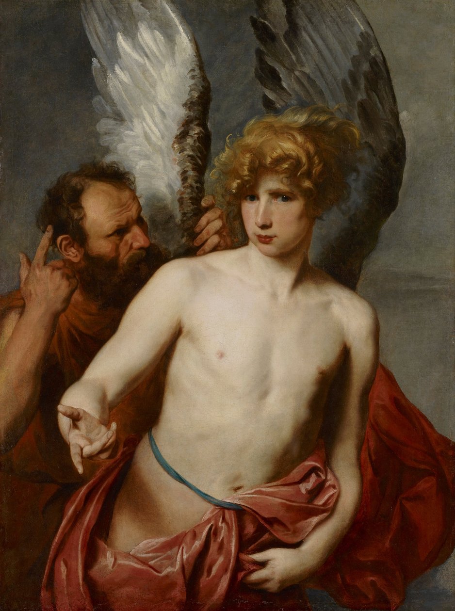 Dädalus und Ikarus von Anthony van Dyck