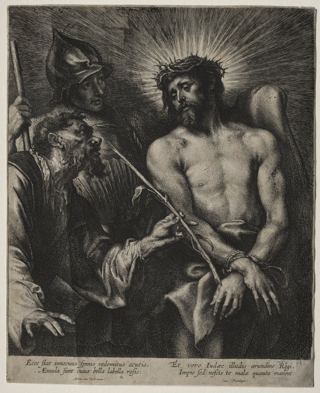 Verspottung Christi von Anthony van Dyck