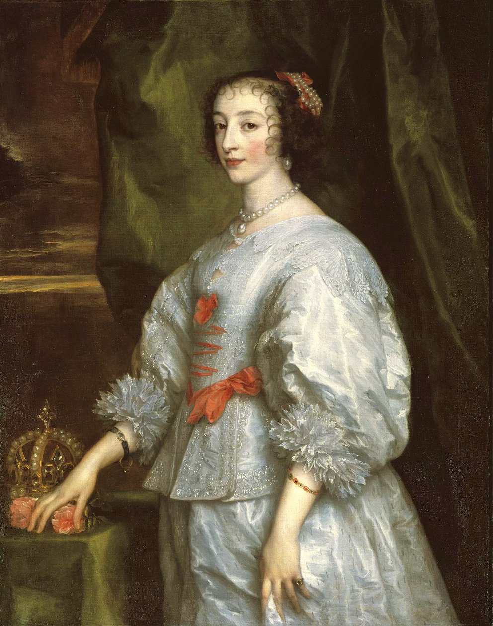 Königin Henrietta Maria (1609-69) von Anthony van Dyck