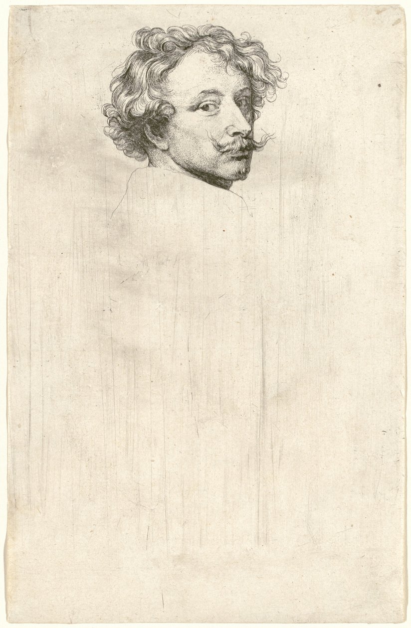 Selbstporträt, wahrscheinlich 1626-1641 von Anthony van Dyck