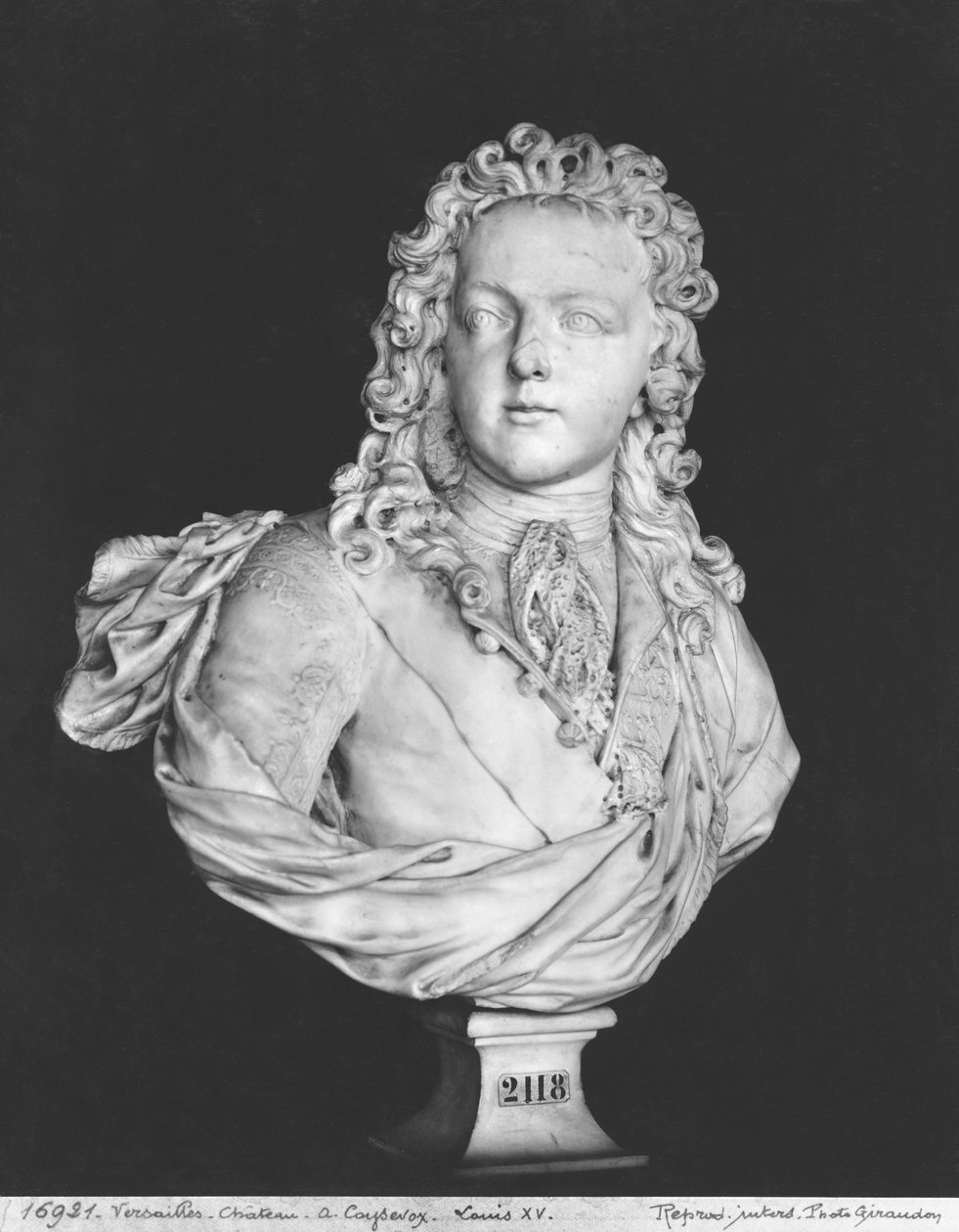 Büste von Louis XV, 1719 von Antoine Coysevox