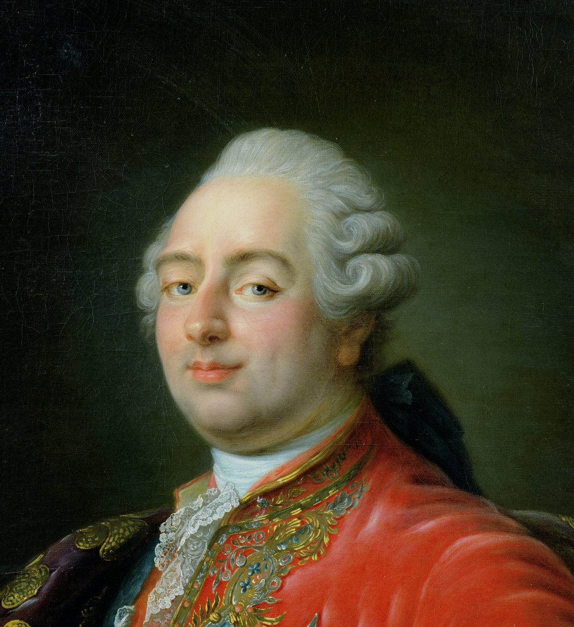 Ludwig XVI. (1754-93) 1786 (Detail) von Antoine François Callet