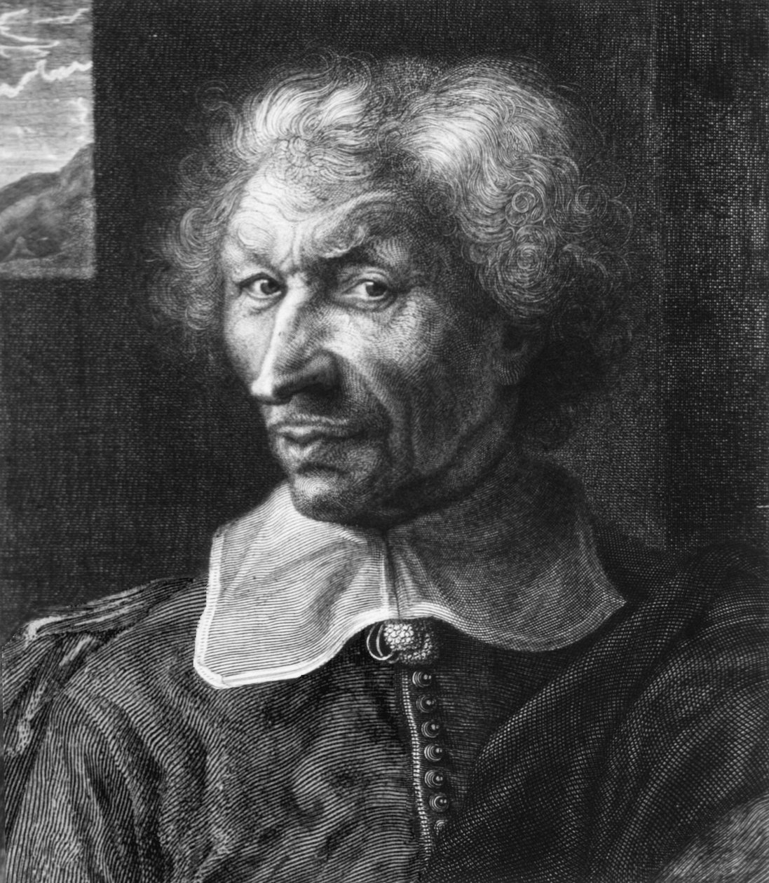 Porträt von Guy Patin (1601–1672) von Antoine Masson