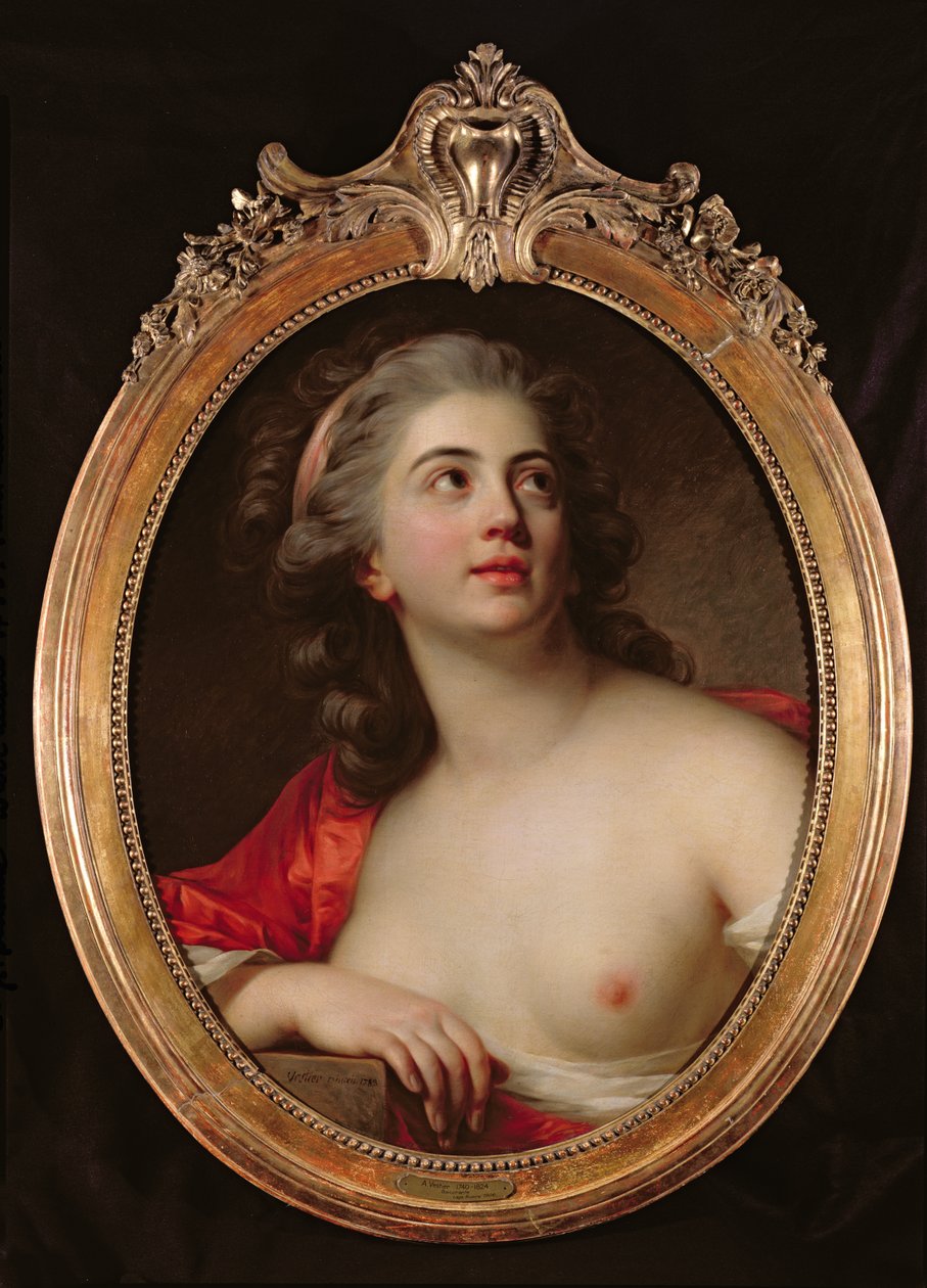 Bacchantin, 1783 von Antoine Vestier