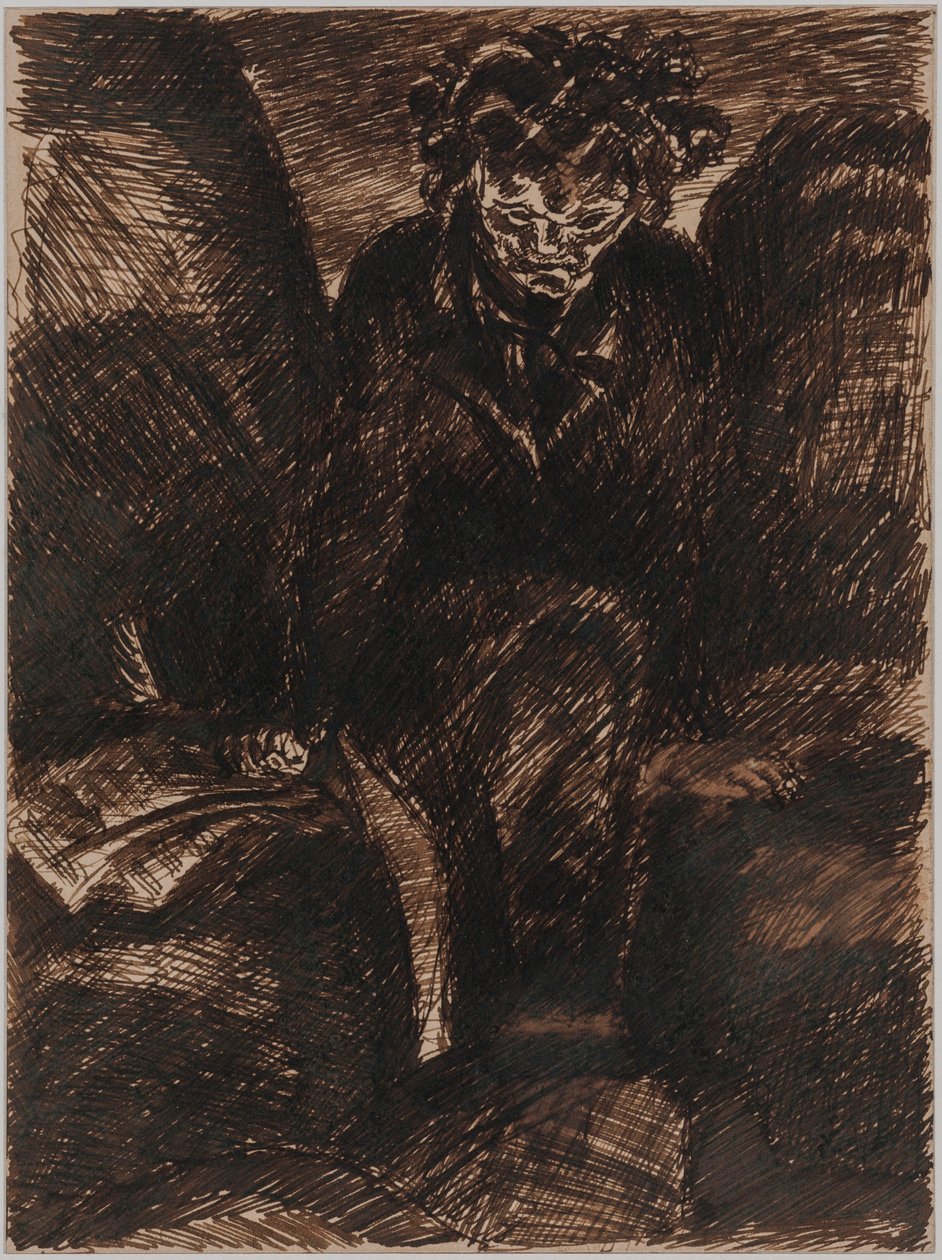 Beethoven, ca. 1922 von Emile Antoine Bourdelle
