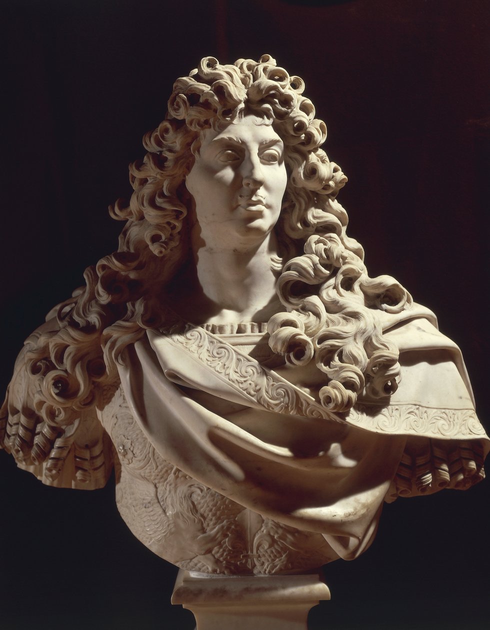 Büste von Ludwig XIV. von Frankreich (Skulptur) von Antoine Coysevox