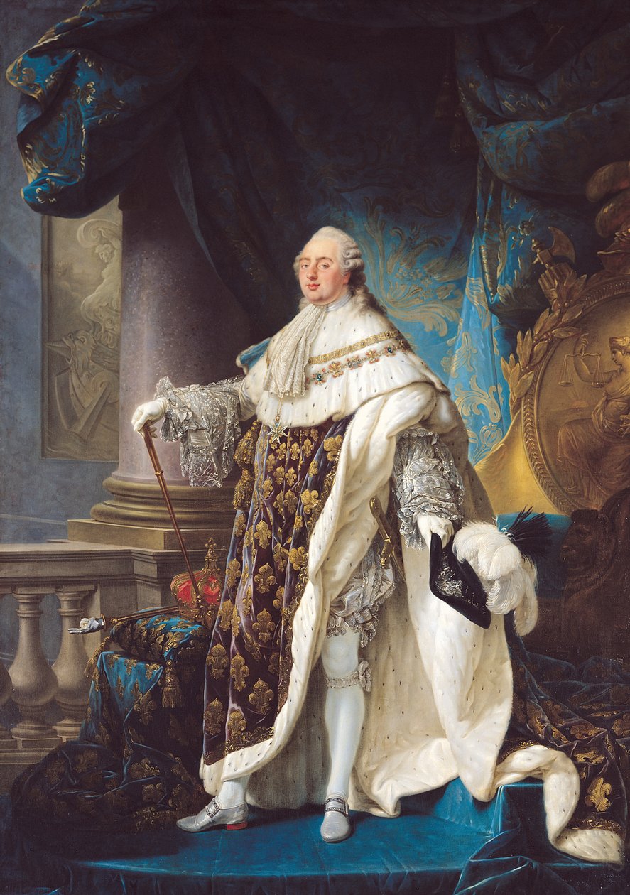 Ludwig XVI. (1754-93) von Antoine François Callet