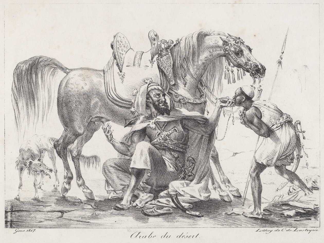 Wüstenaraber von Antoine Jean Gros