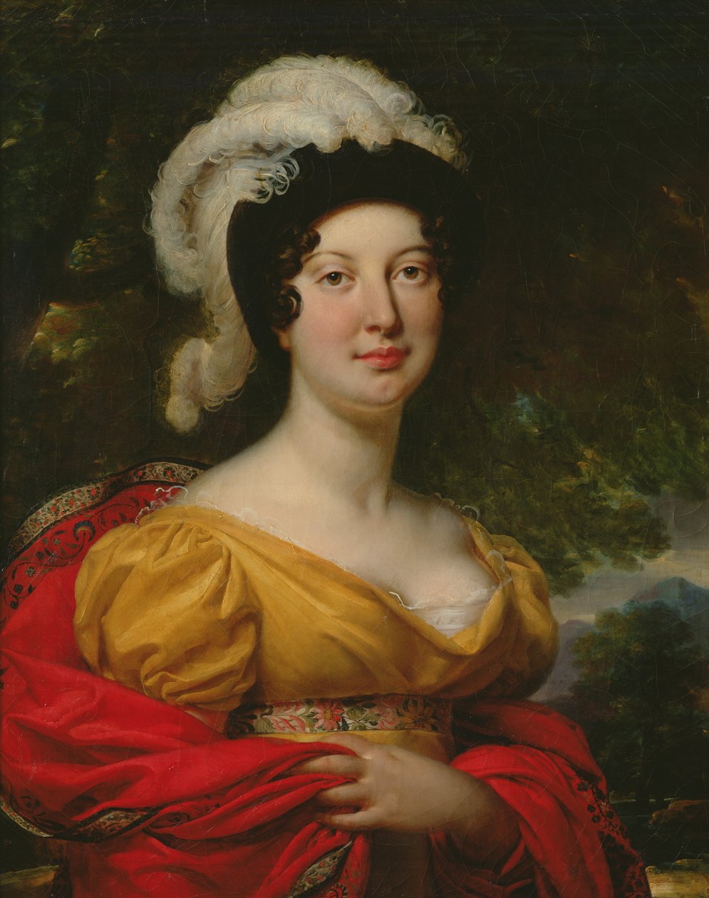 Porträt der Frau von Marschall Lannes von Antoine Jean Gros