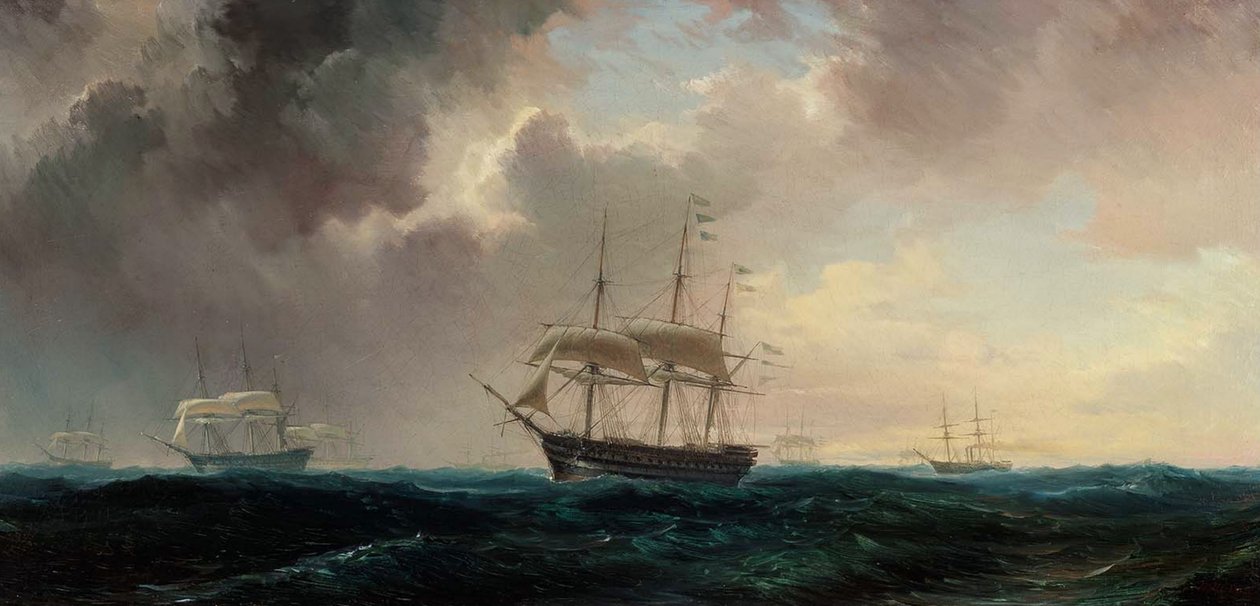 Frischer Wind von Antoine Leon Morel Fatio