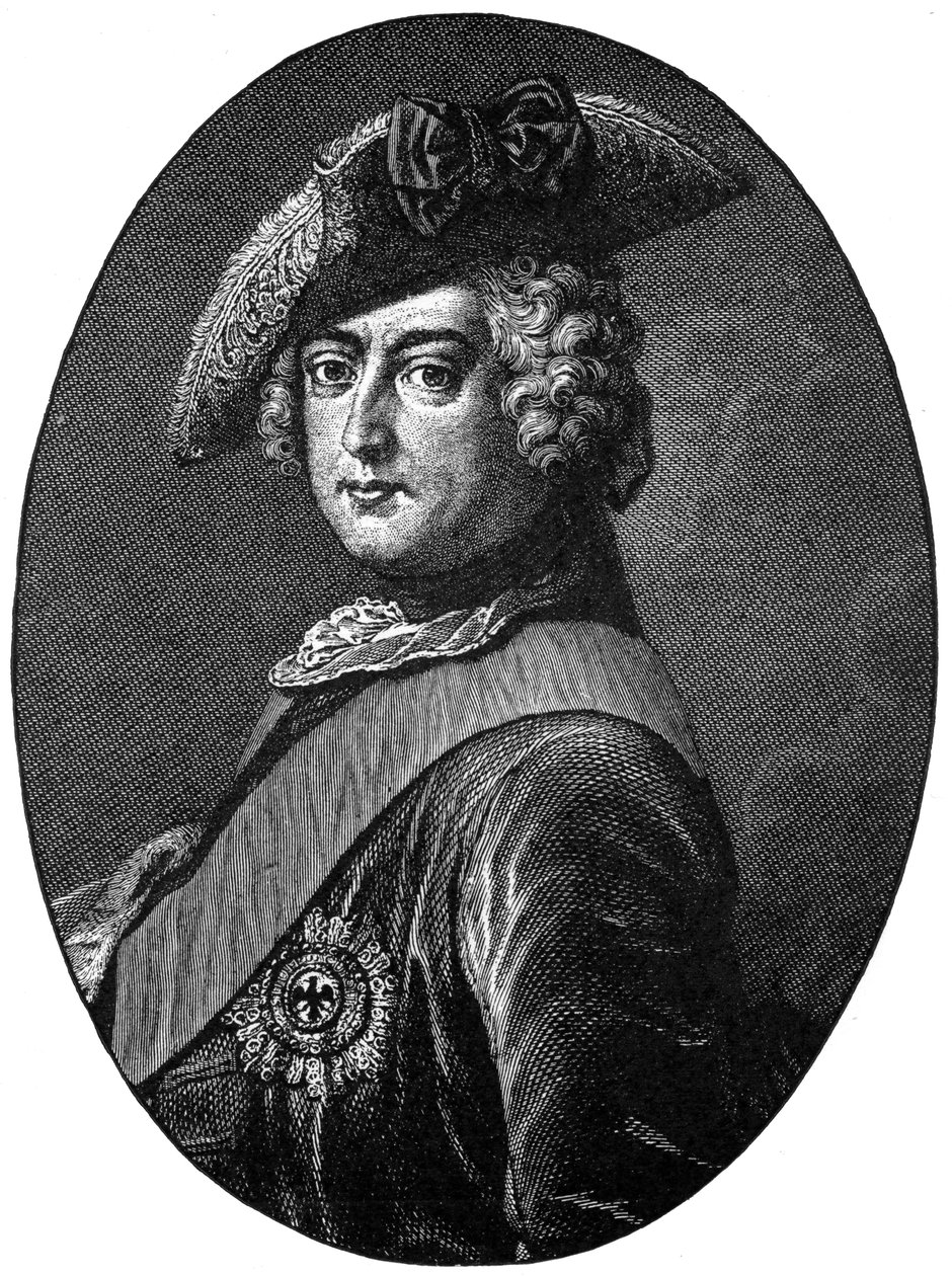 Friedrich der Große, König von Preußen, 1903 von Antoine Pesne