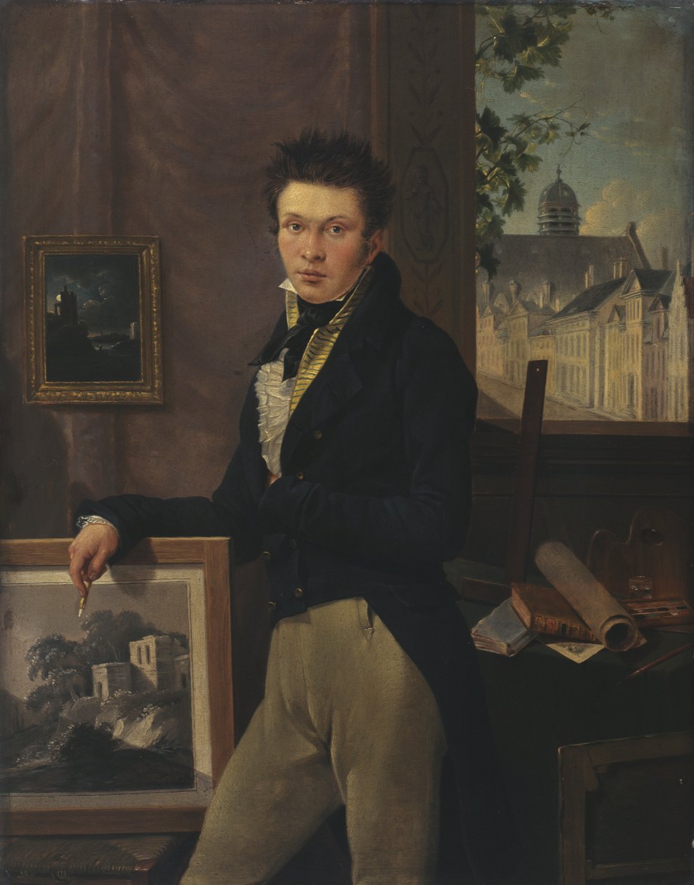Selbstporträt von Antoine Pierre Steyaert