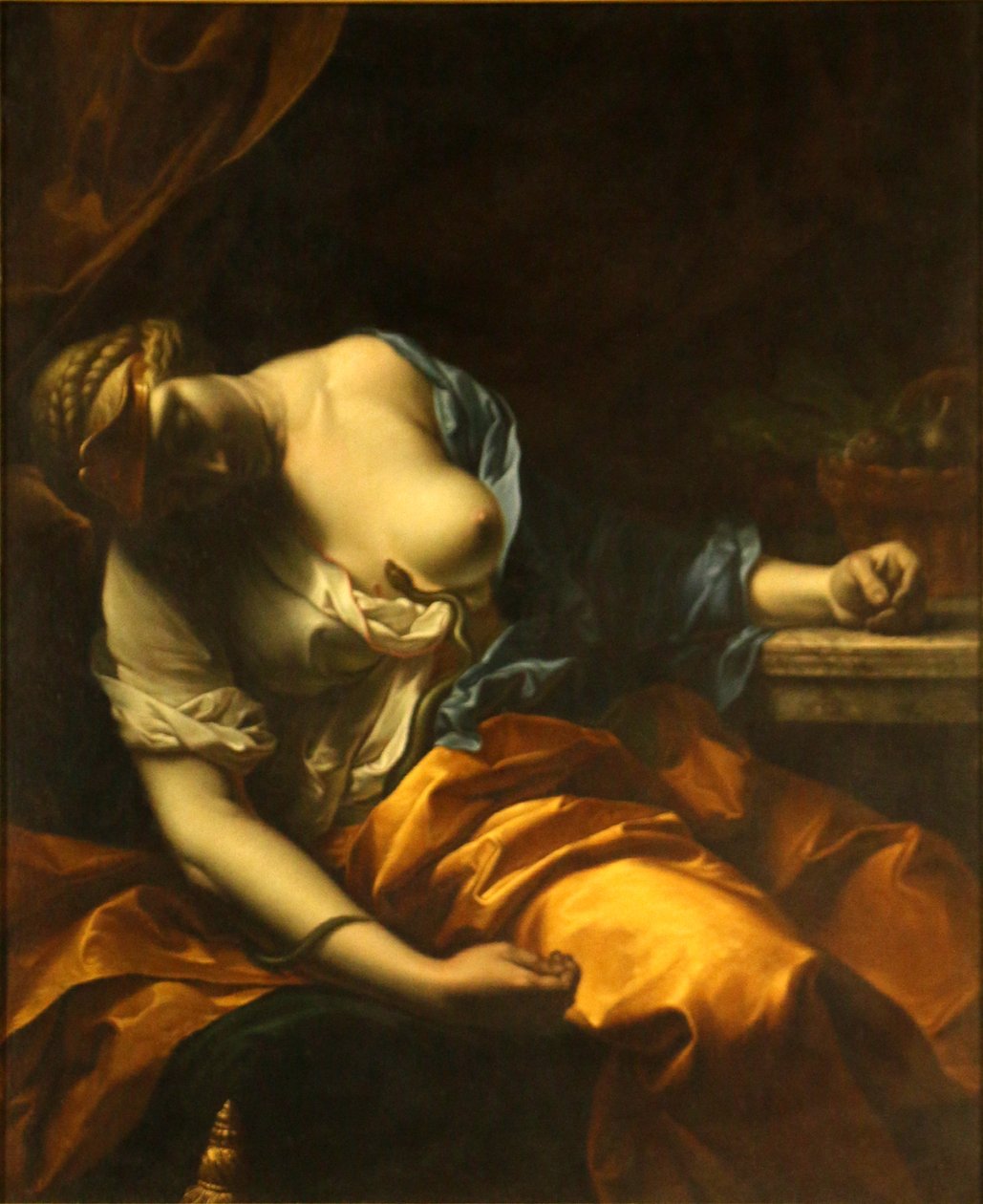 Der Tod der Kleopatra von Antoine Rivalz