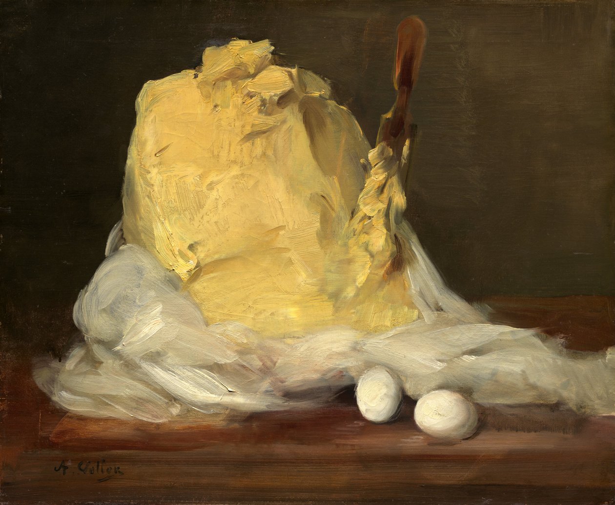 Butterhügel von Antoine Vollon