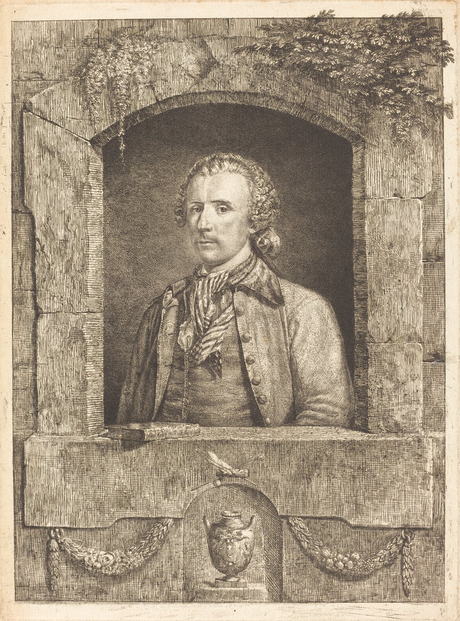 Selbstporträt von Antoine de Marcenay de Ghuy