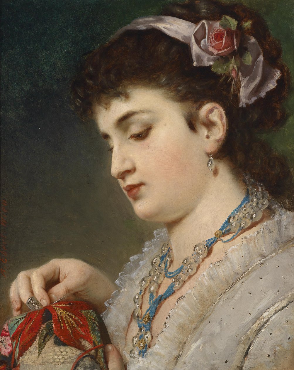 Handarbeit von Anton Ebert