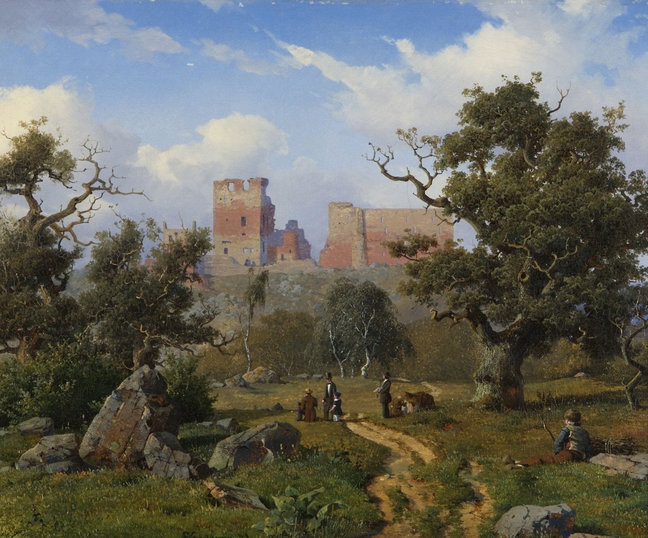 Hammershus von Anton Edvard
