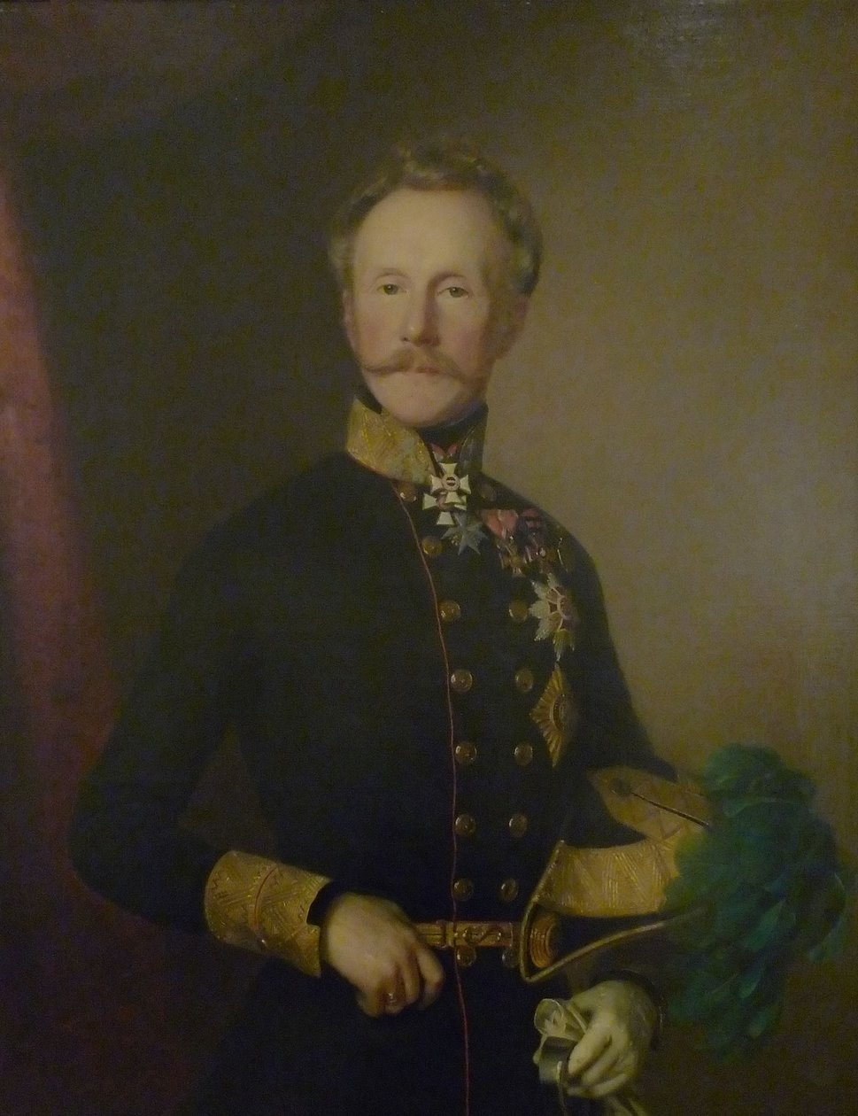 Heinrich Hermann Josef Freiherr von Heß (1788-1870), österreichischer General von Anton Einsle