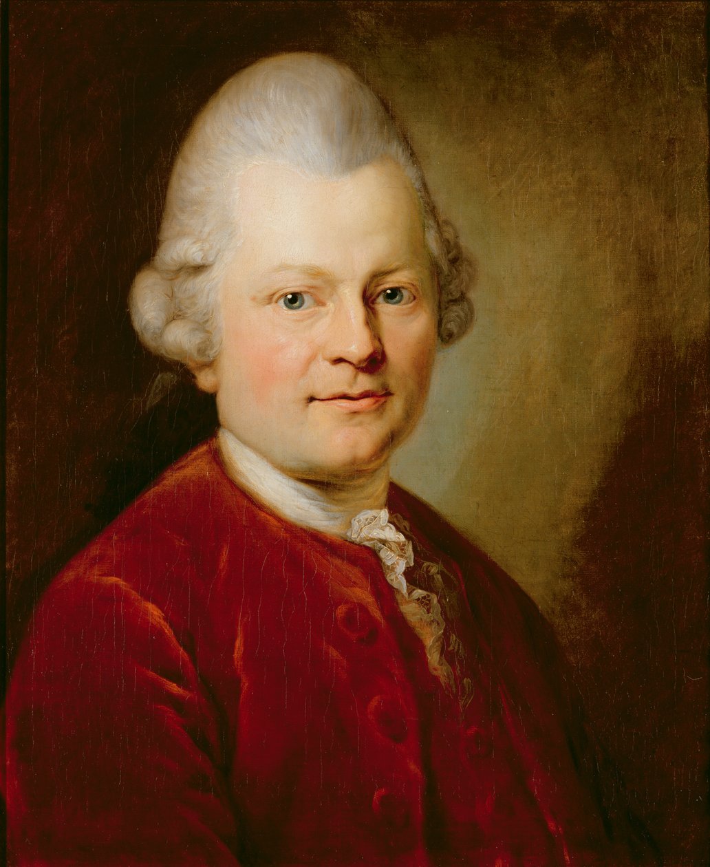 Gotthold Ephraim Lessing, ca. 1771 von Anton Graff