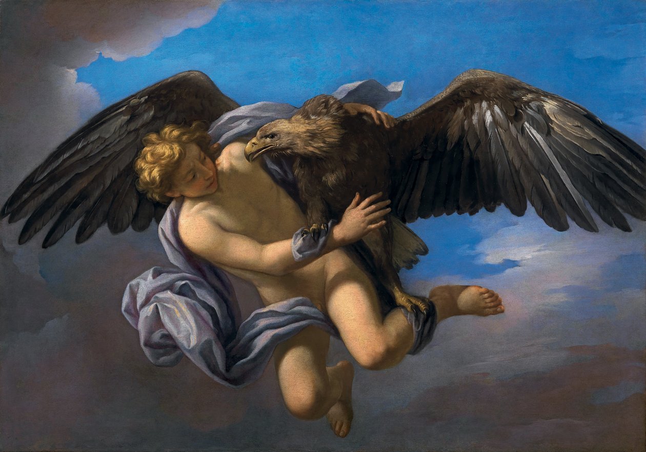 Der Raub des Ganymed von Anton Domenico Gabbiani