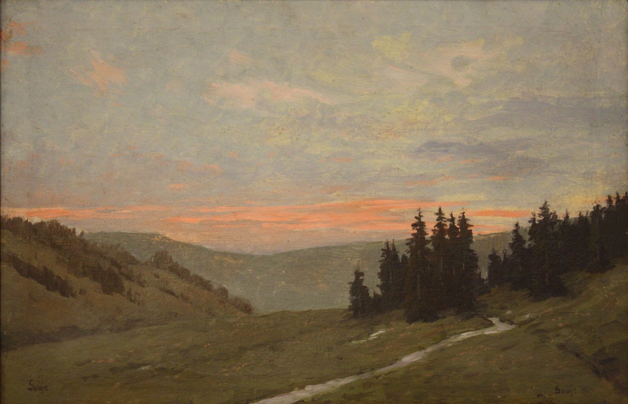 Jutro v gorah von Anton Gvajc