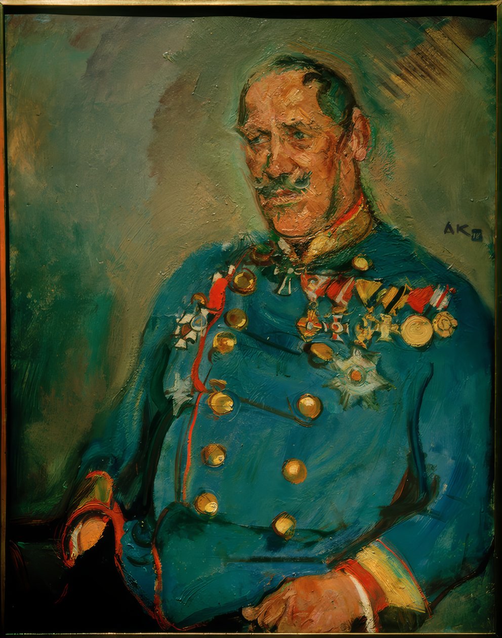 Bildnis General Seibt von Anton Kolig