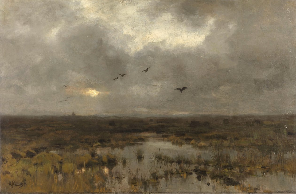 Das Moor von Anton Mauve