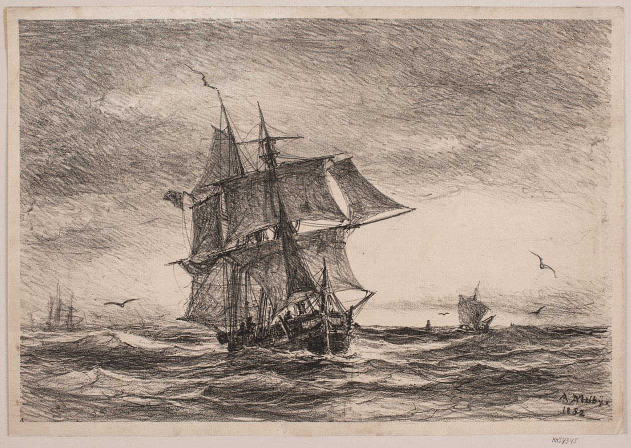 Marine von Anton Melbye
