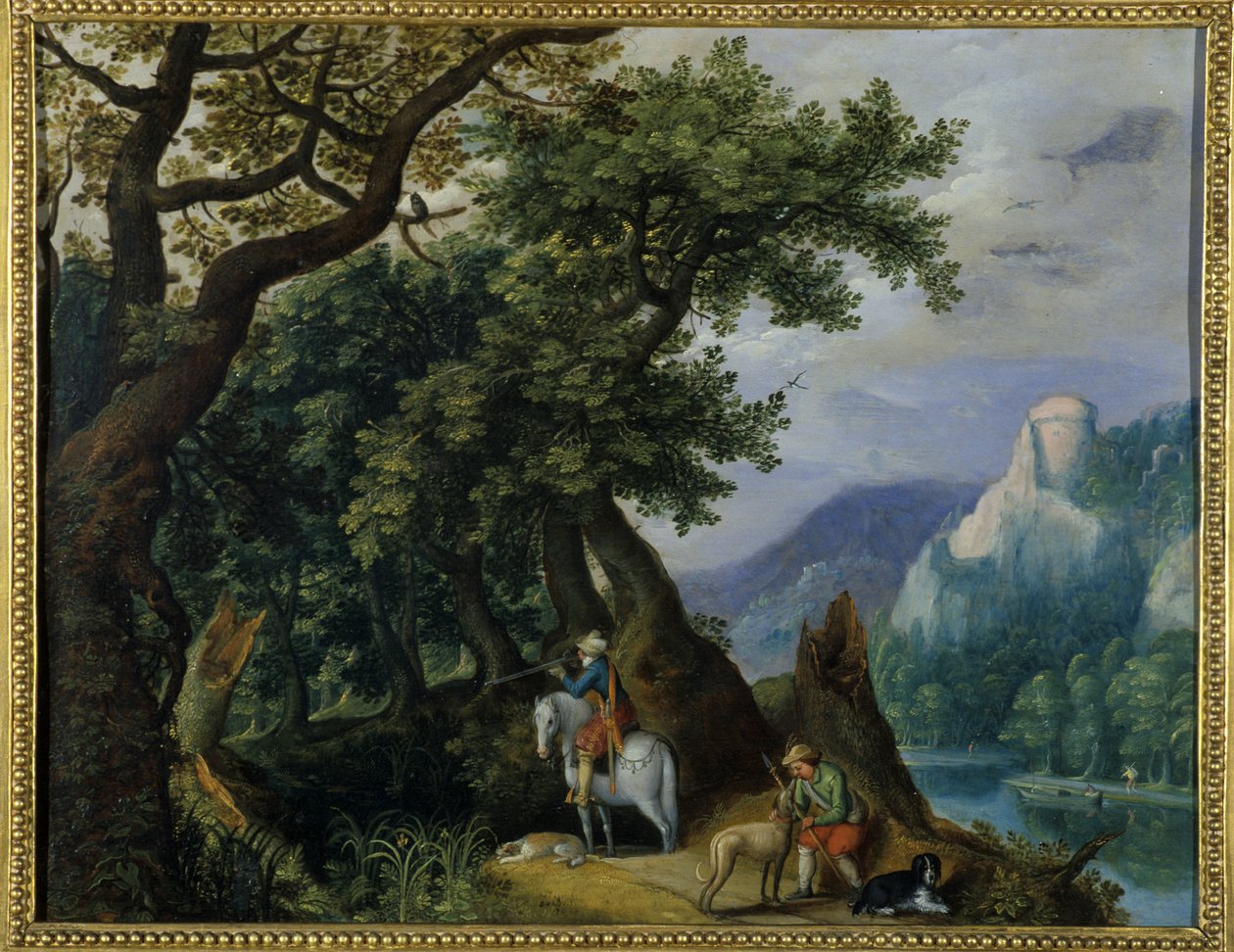 Die Jagd, 1614 von Anton Mirou