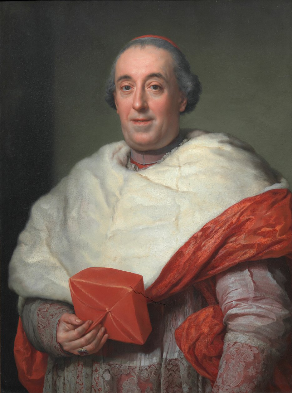 Porträt von Kardinal Zelada von Anton Raphael Mengs