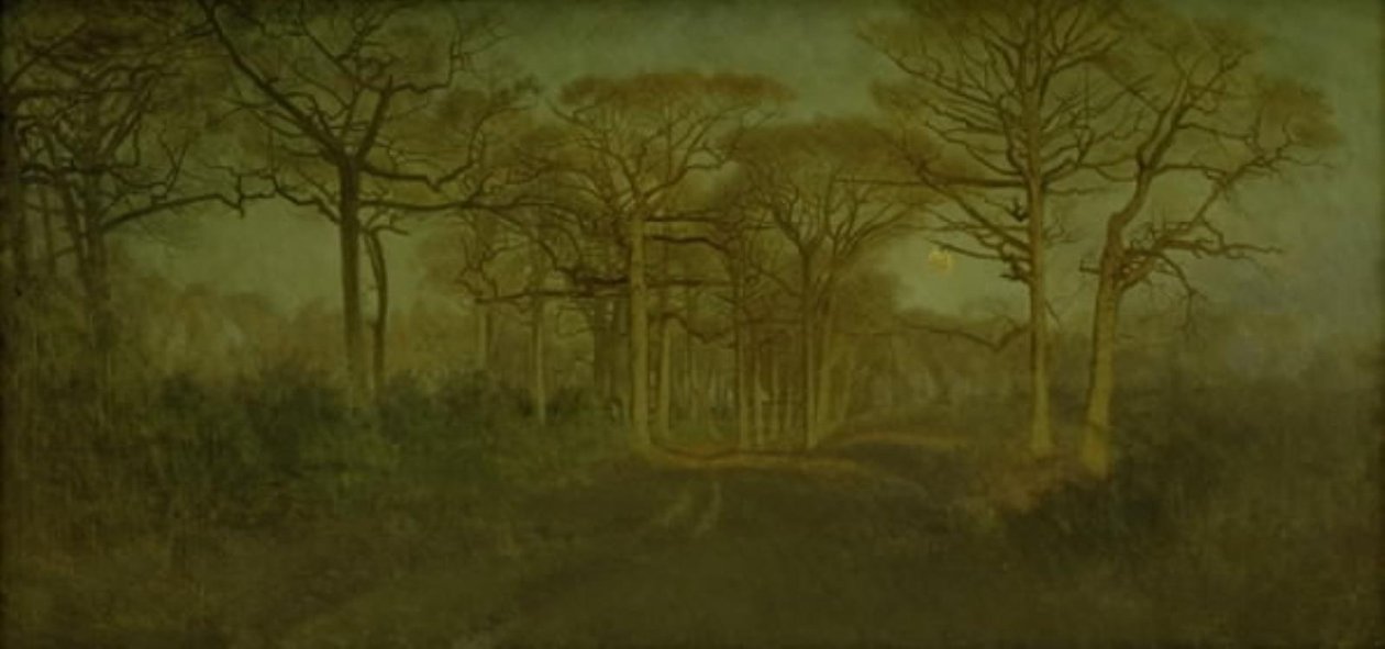 Der Wald von Fontainebleau von Anton Teichlein