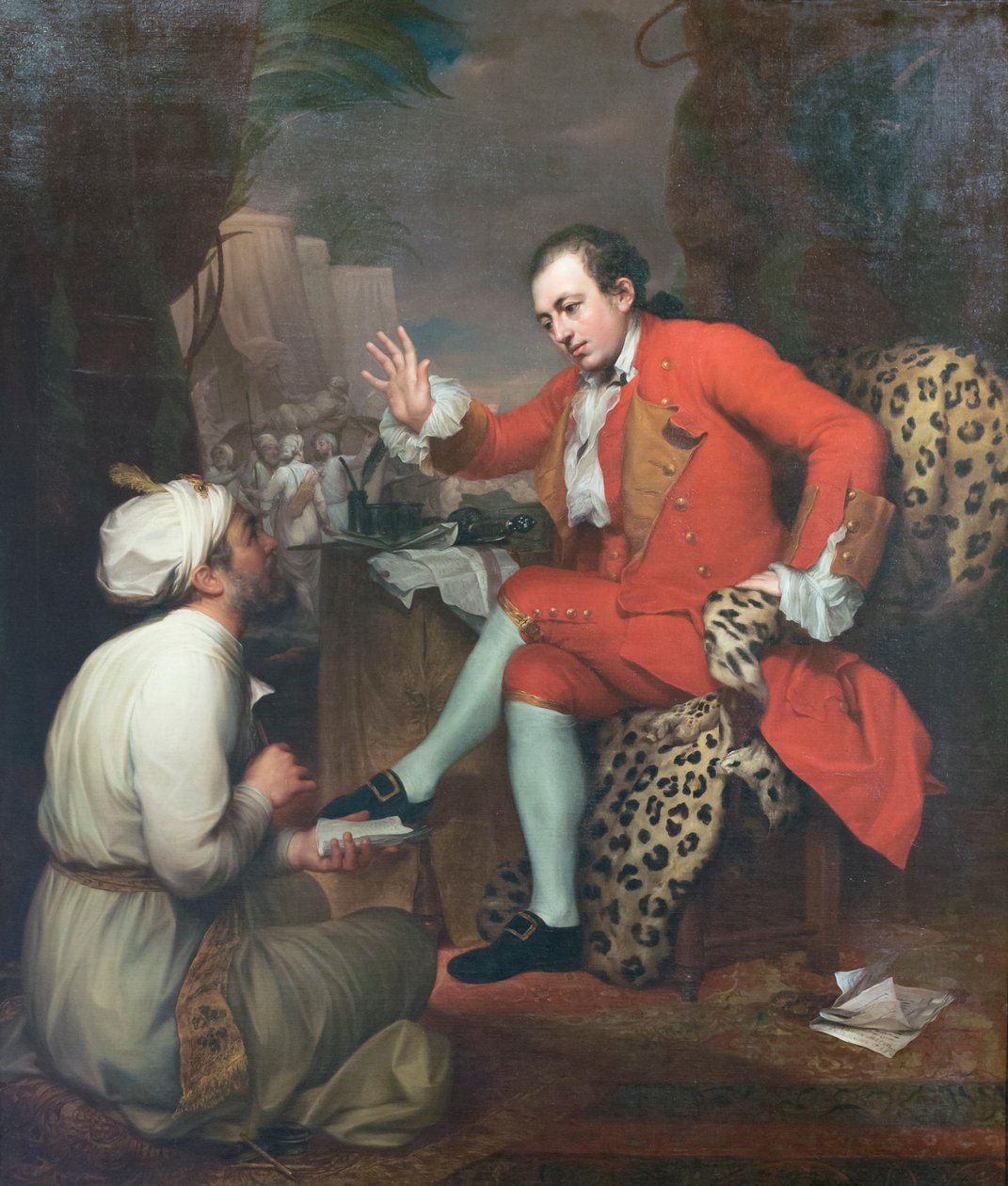 Porträt von Sir Robert Clive von Anton von Maron
