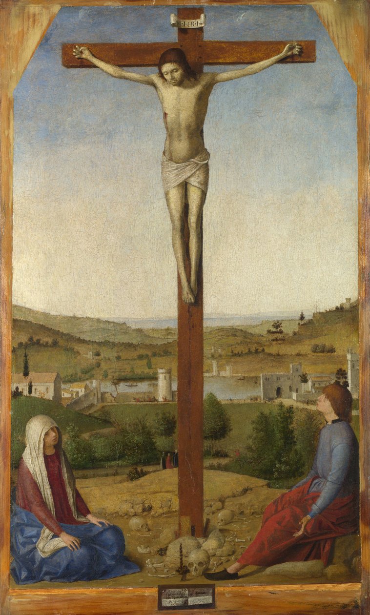 Christus gekreuzigt, 1475 von Antonello da Messina