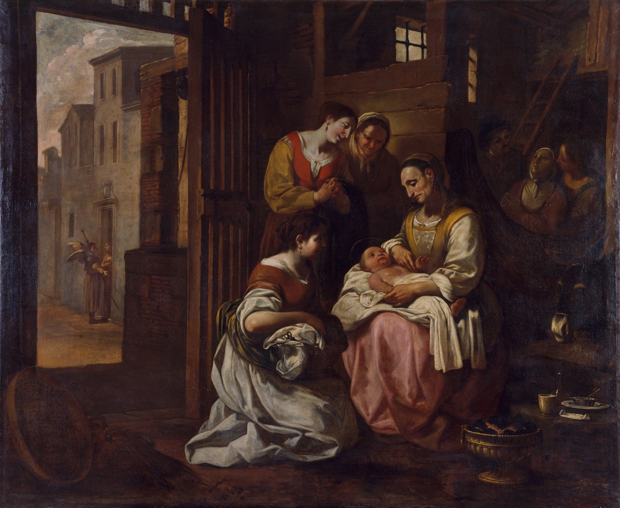 Geburt des heiligen Franziskus von Antoni Viladomat