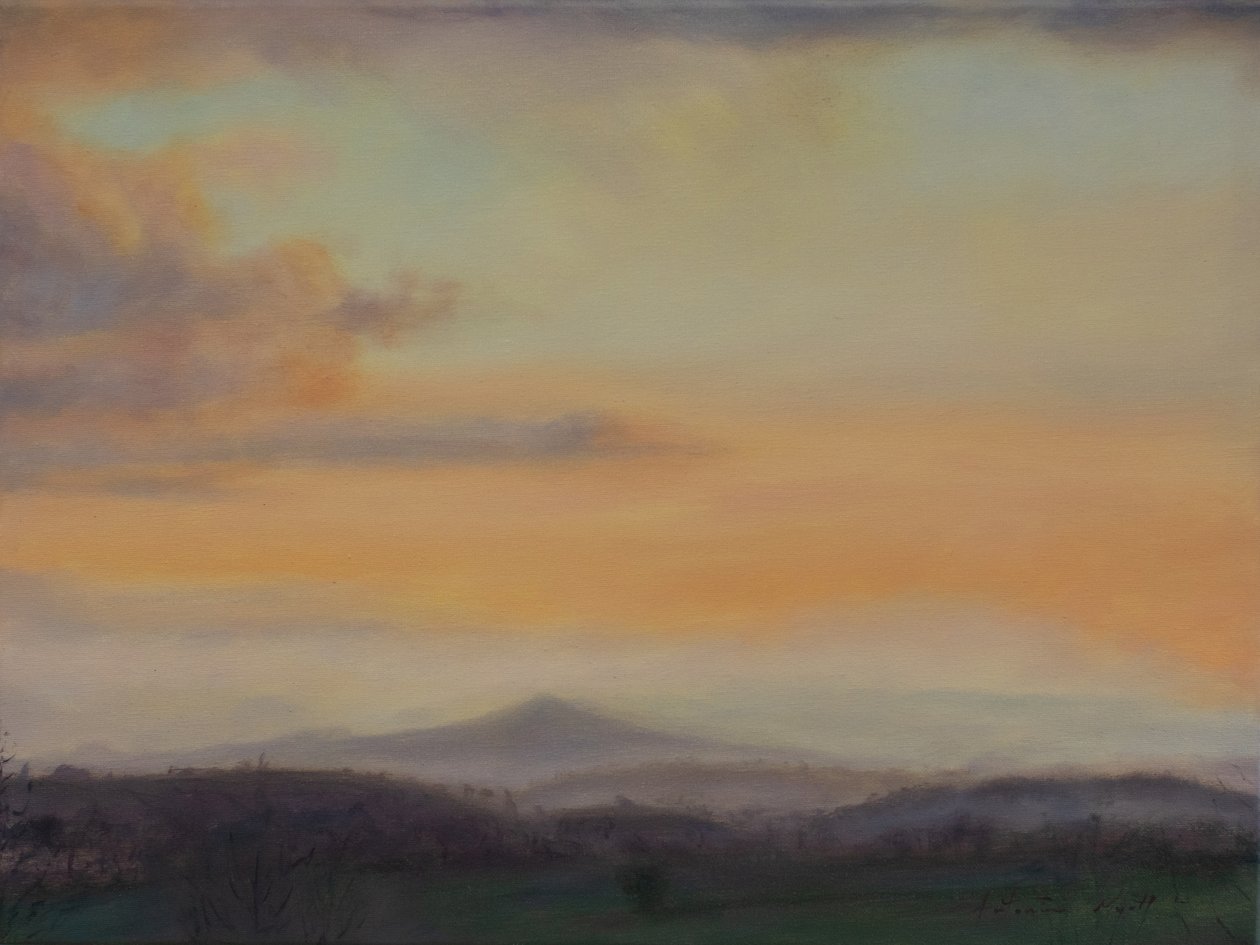 Walisische Berge, 2022 von Antonia Myatt