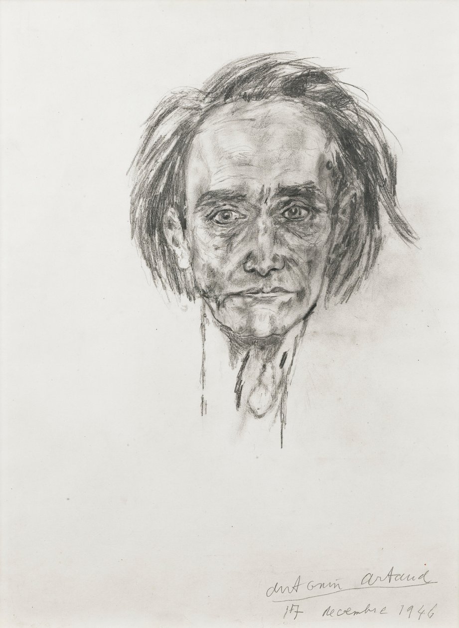 Selbstporträt Antonin Artaud von Antonin Artaud