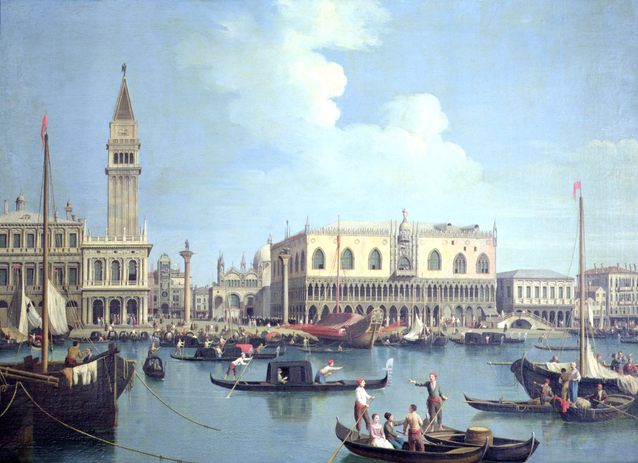 Ansicht des Canal Grande von Giovanni Antonio Canal