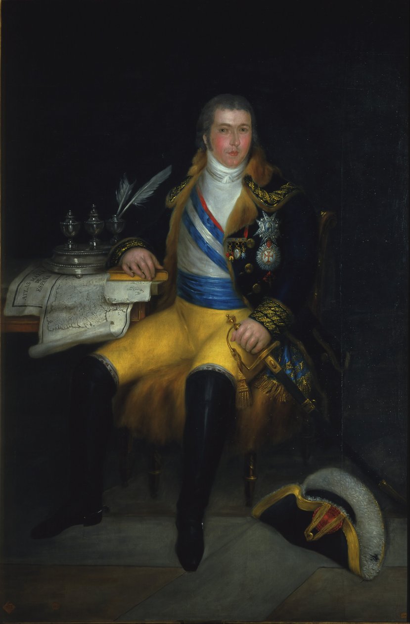 Porträt von Don Manuel Godoy von Antonio Carnicero