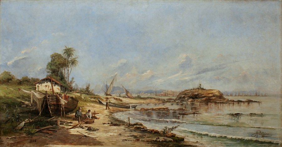 Gragoata nach dem Sturm von Antonio Parreiras