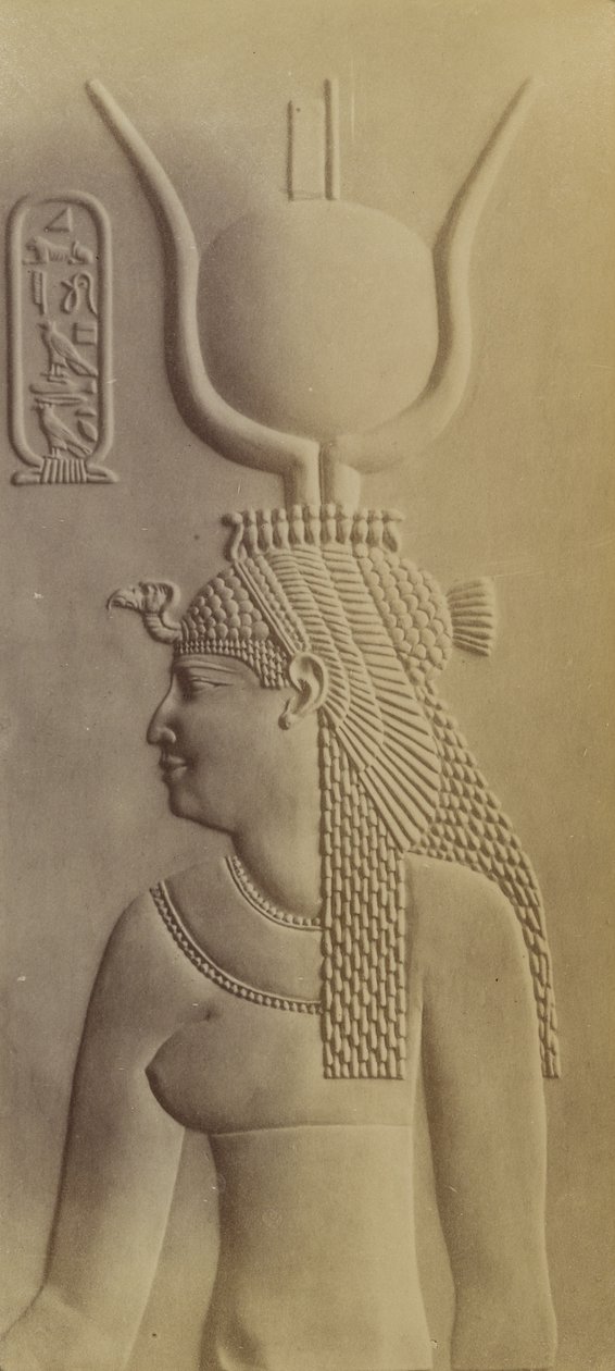 Kleopatra, Tempel von Dendera von Antonio Beato