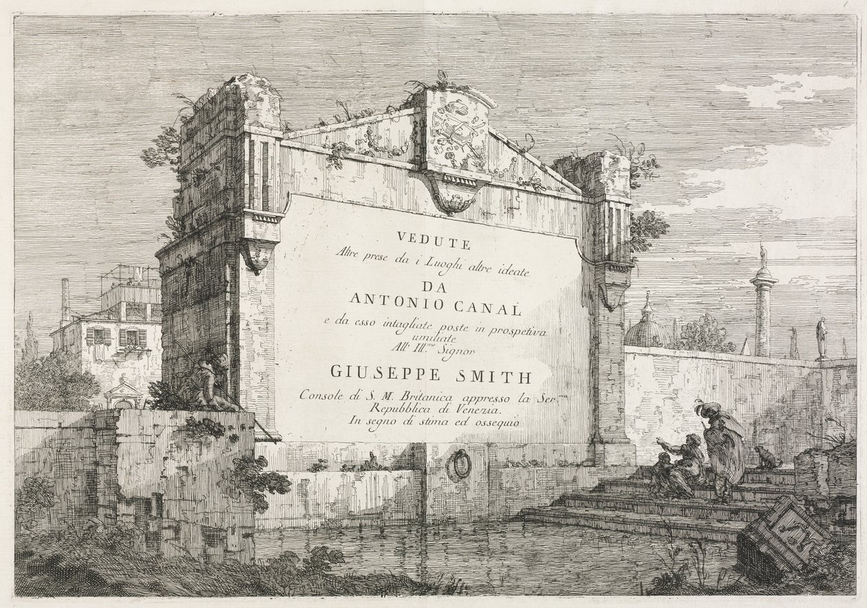 Ansichten: Titelseite von Antonio Canaletto