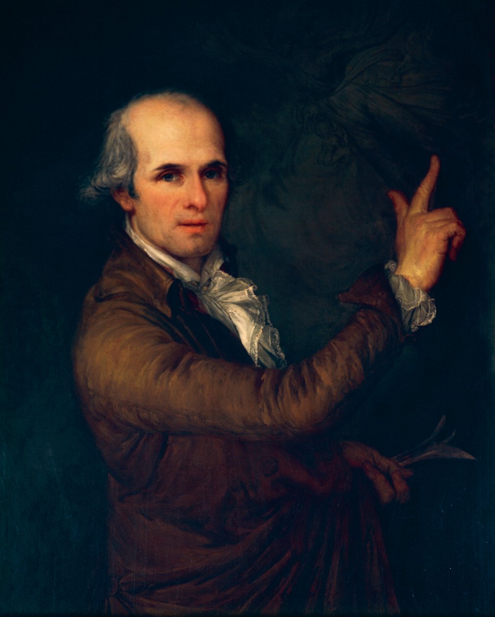 Selbstporträt von Antonio Canova von Antonio Canova